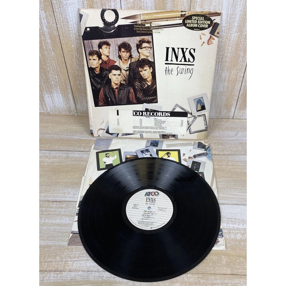 INXS The Swing Vinyl LP PROMO 1984 Gatefold Limited Edition Album Cover VG+